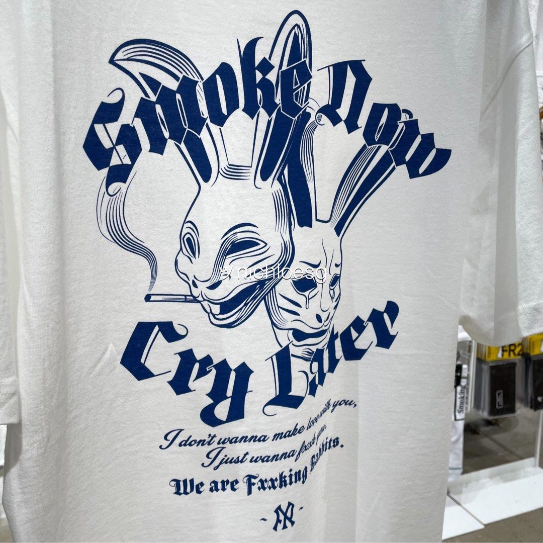 日本製 FR2月桃限定 Smoke Now Cry Later T-shirts L - トップス
