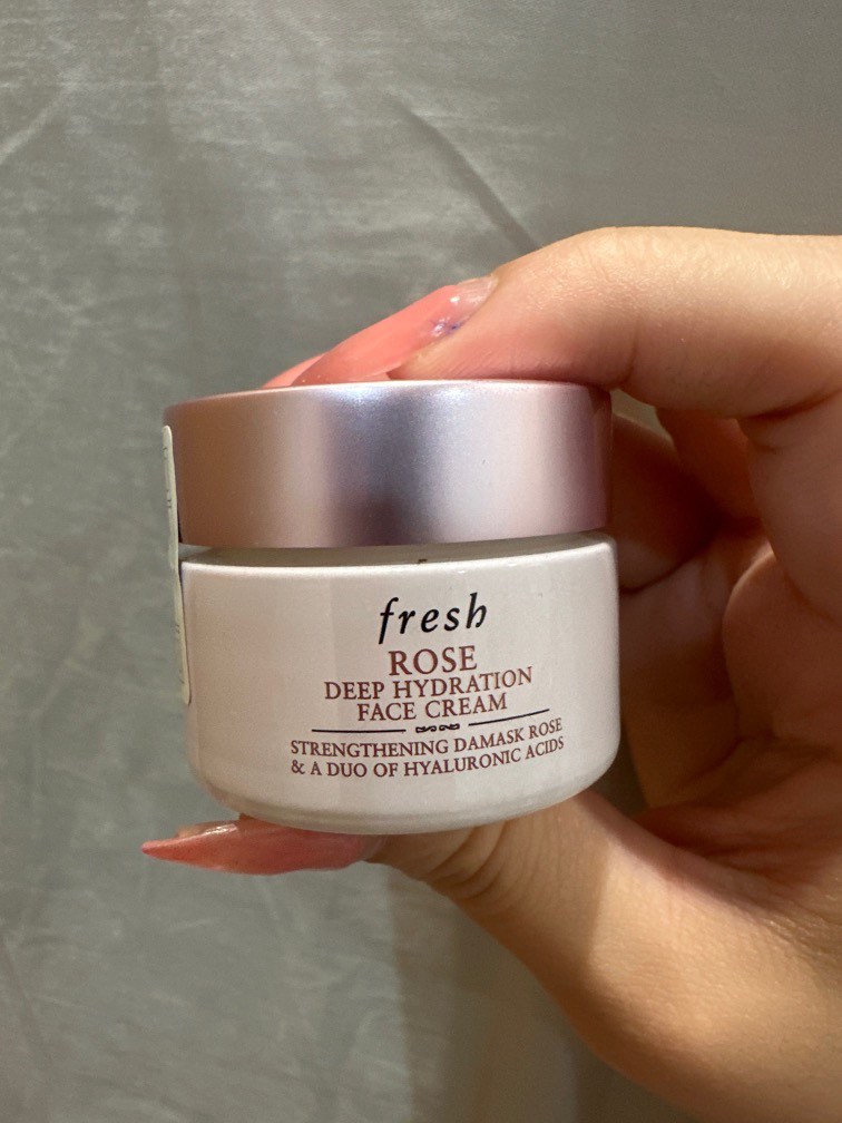 Fresh Rose Deep Hydrating Face Cream 15ml, Beauty & Personal Care, Face