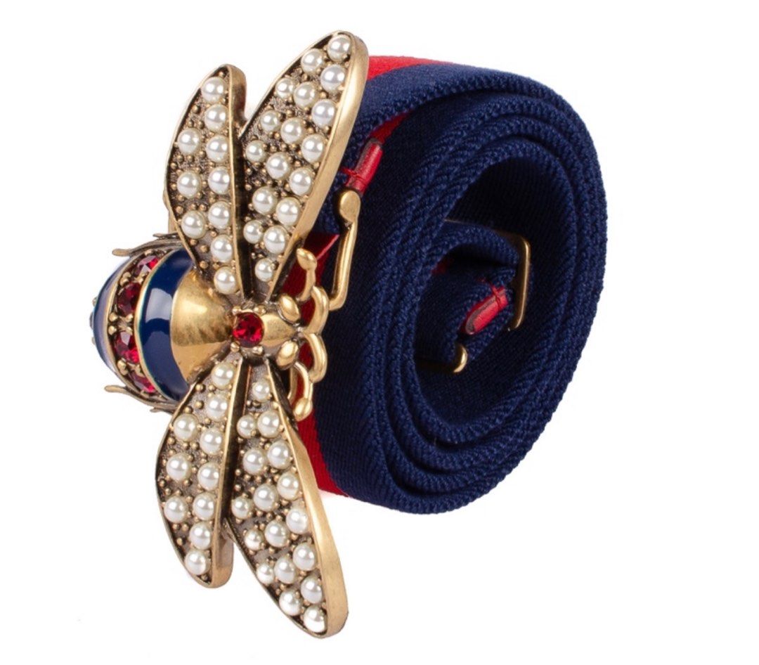 Gucci belt queen margaret on sale