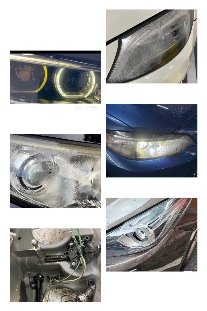 Headlight windscreen whole car glasses repair refurbishment recovery