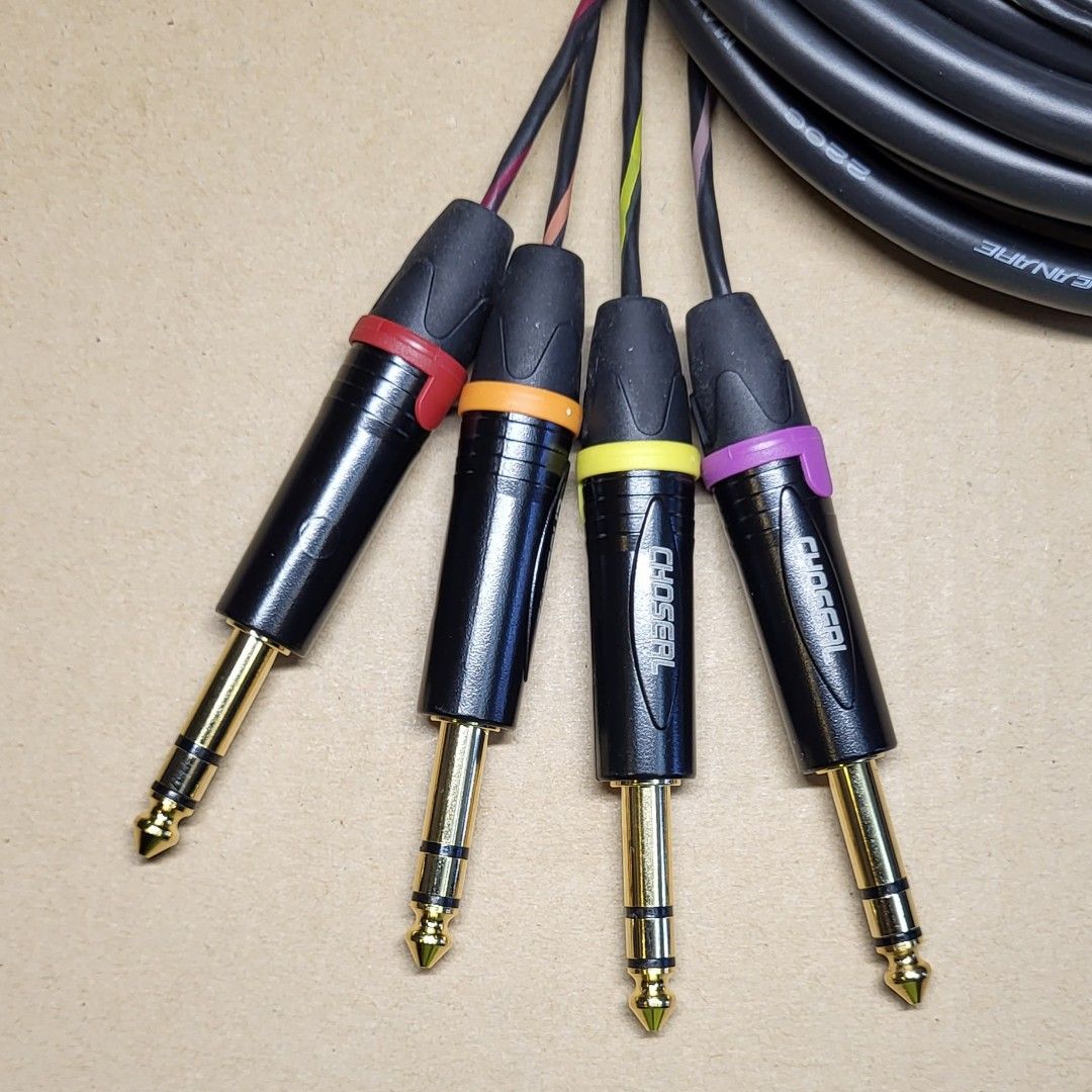 Headphone snake, 4 stereo channels, 5M, 音響器材, 其他音響配件及設備 Carousell