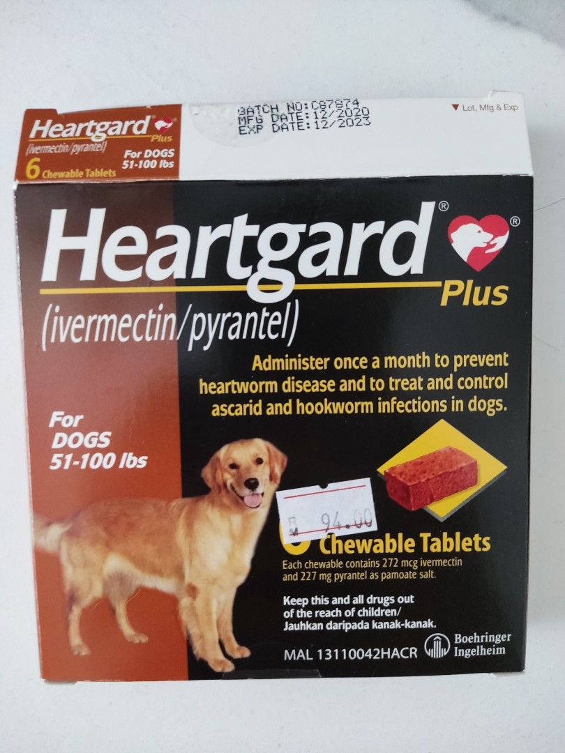 Heartgard Plus for 23 45kg dogs Pet Supplies Health Grooming