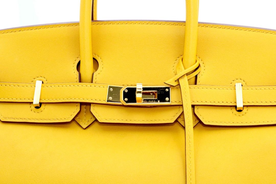 HERMES Birkin 25 Gold Hardware C Stamp 2018