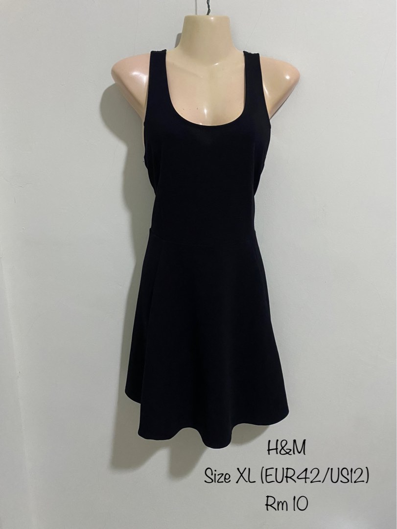 H and m sales fit and flare dress