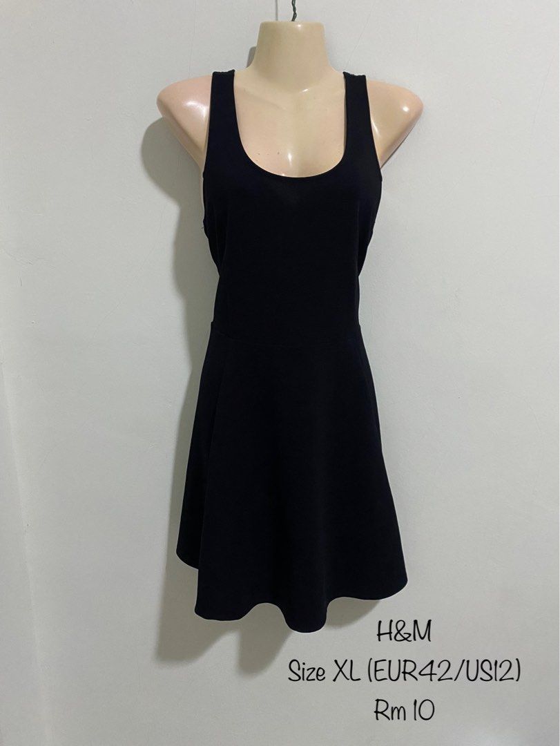 H and m outlet fit and flare dress
