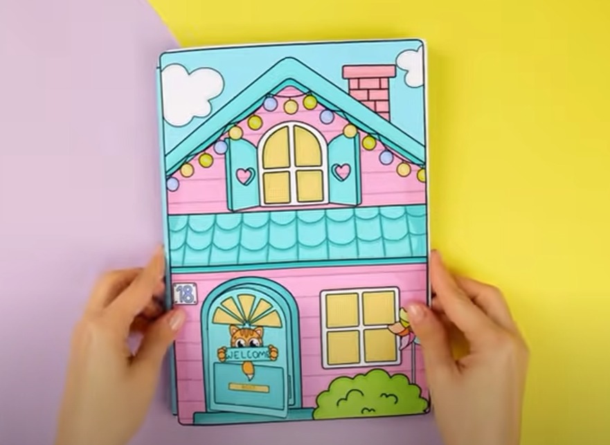 Doll house paper craft hotsell