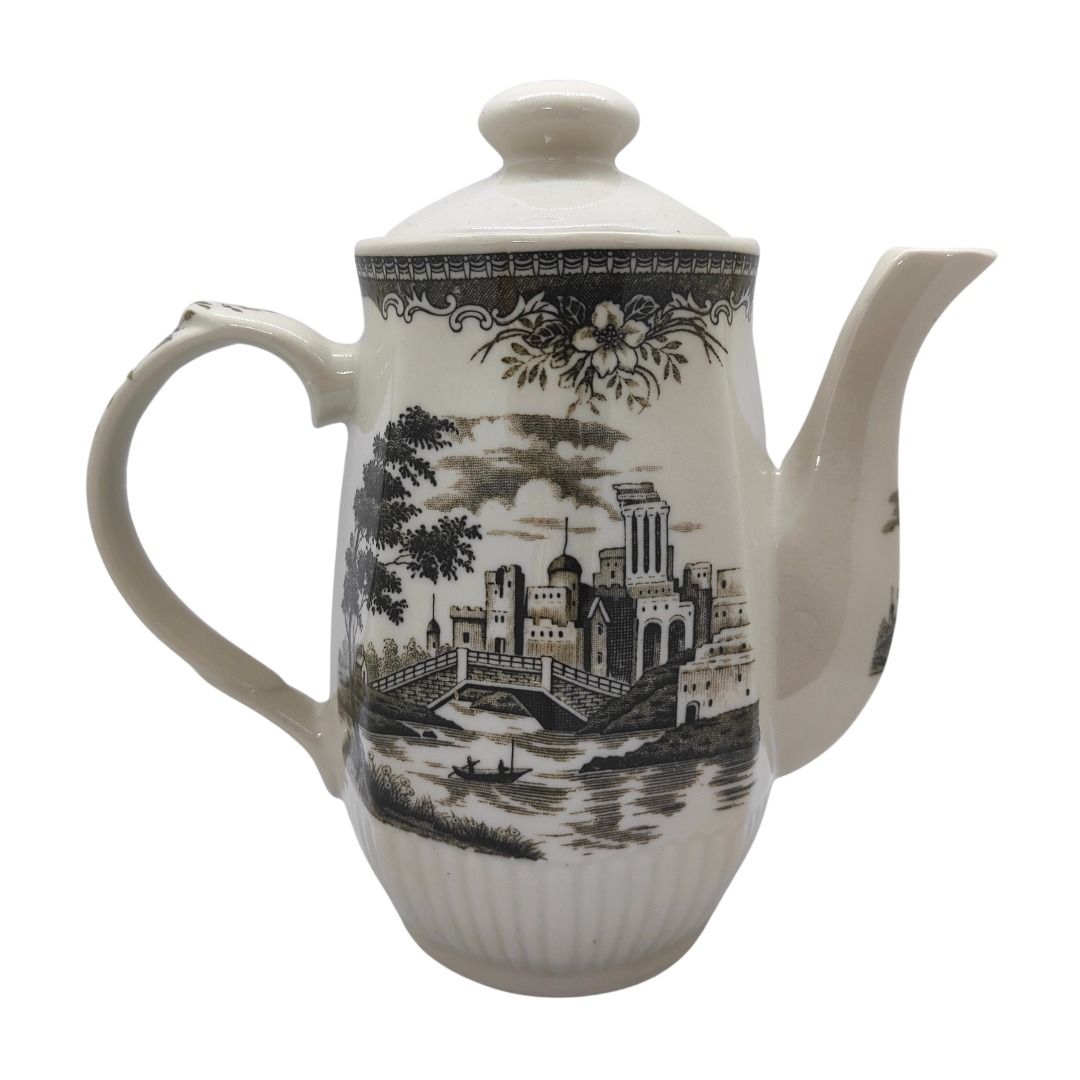 Homestead Hand Painted Tea Set, Furniture & Home Living, Kitchenware