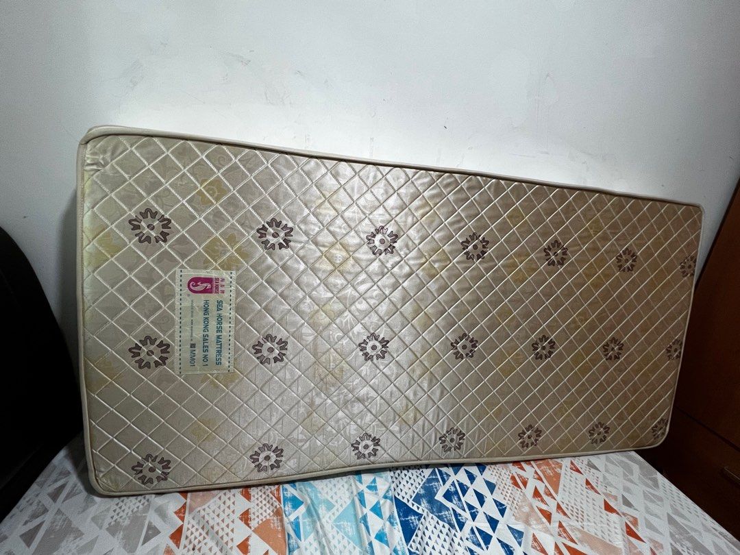 Hong Kong seahorse single mattress, Furniture & Home Living, Furniture