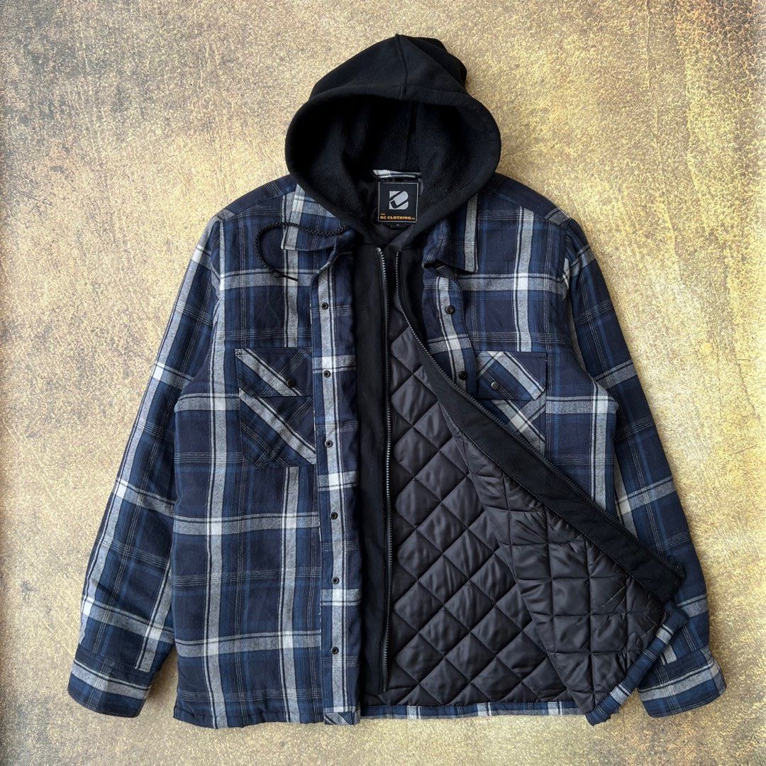 Bc clothing plaid online jacket