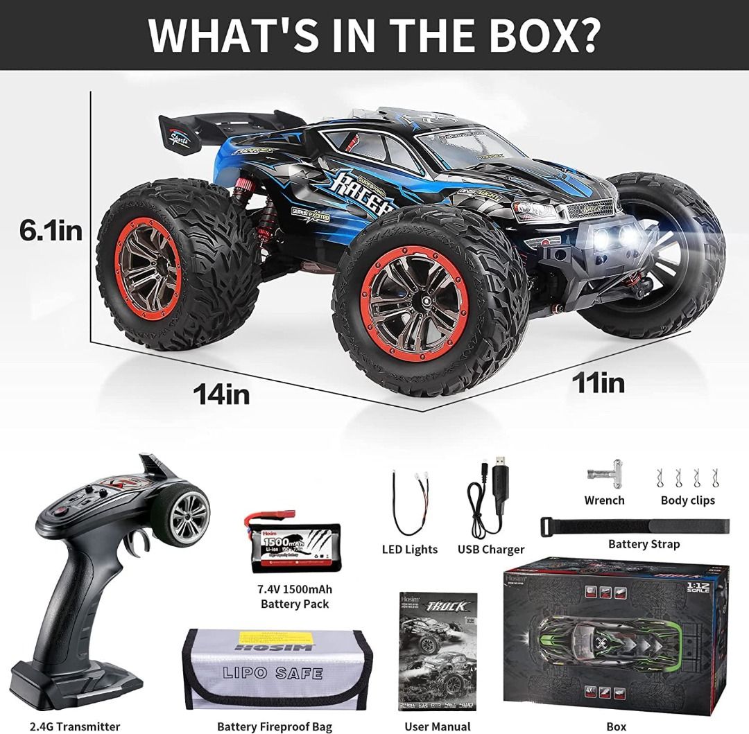Hosim rc discount truck review