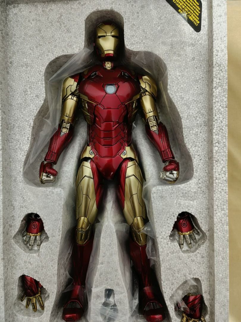 Hot Toys Iron Man Mark 46 Concept Art Version, Hobbies & Toys, Toys
