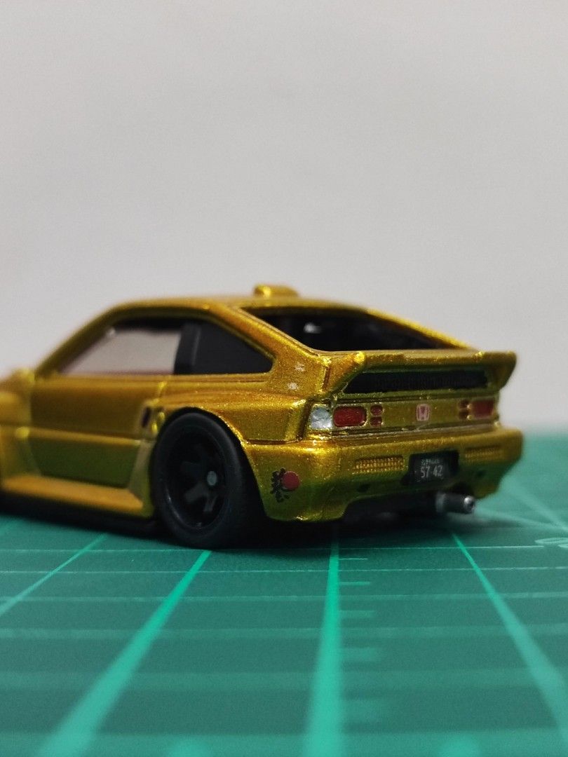 Hot wheels 85 honda crx custom made Hobbies Toys Toys Games on Carousell
