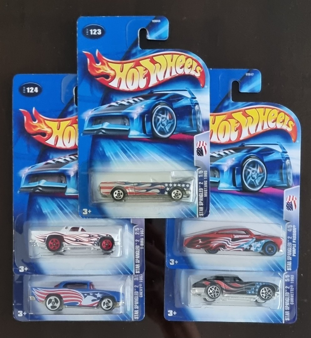 Hot Wheels Star Spangled 2 Hobbies And Toys Toys And Games On Carousell 0514