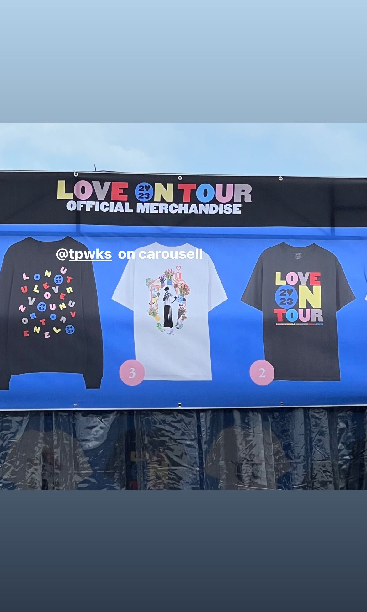 Harry Styles Love On Tour 2023 Official Merchandise Personal Shopper,  Hobbies & Toys, Collectibles & Memorabilia, Fan Merchandise on Carousell