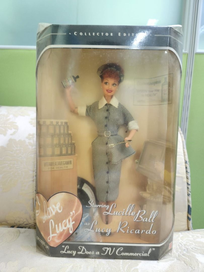 I love lucy hot sale collector's edition barbie
