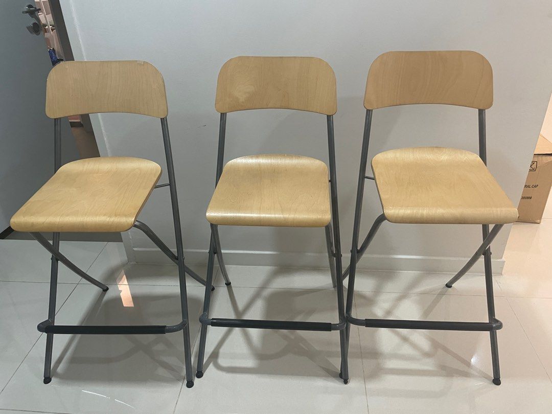 IKEA Franklin bar stool chair, Furniture & Home Living, Furniture