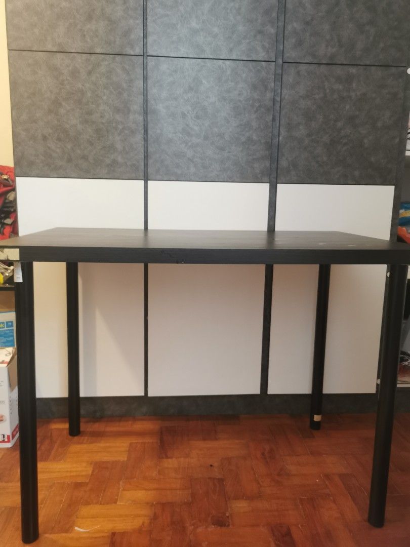 IKEA linnmon table top with adils legs, Furniture & Home Living