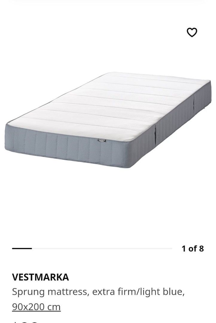 IKEA Mattress (Price Negotiatable), Furniture & Home Living, Furniture