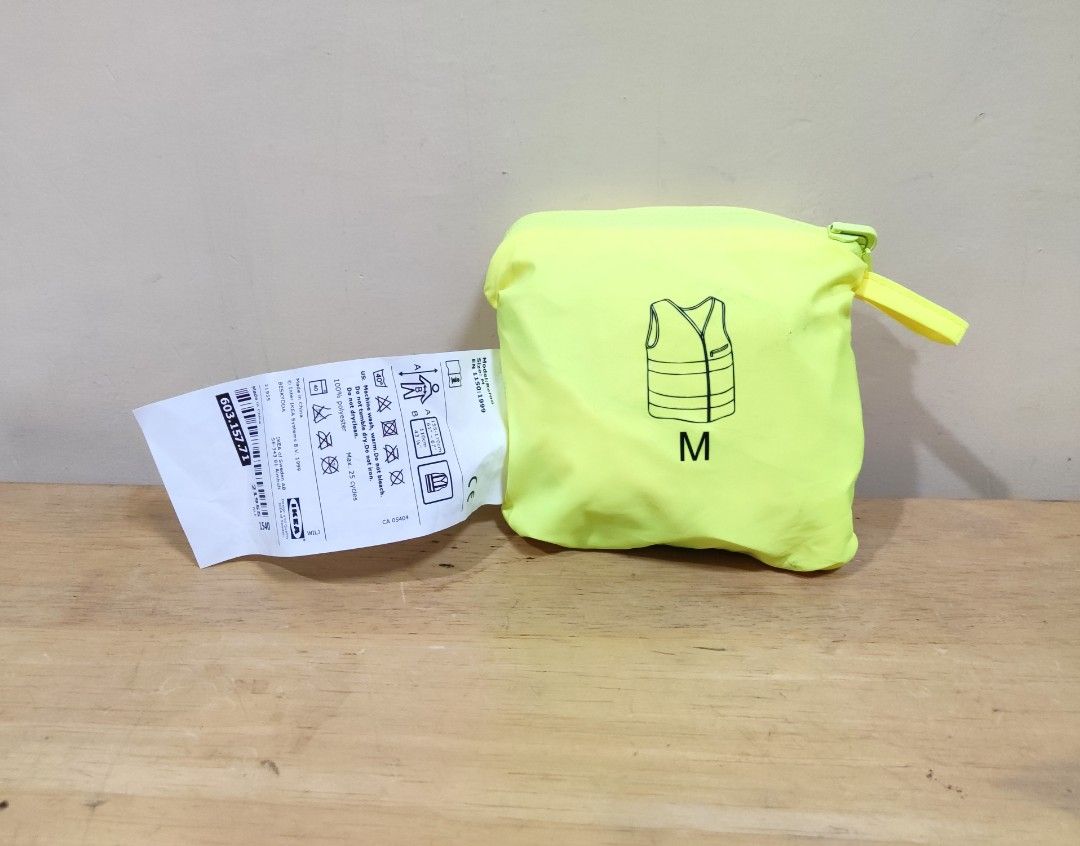 Ikea reflective Beskydda safety vest, Men's Fashion, Tops & Sets, Vests