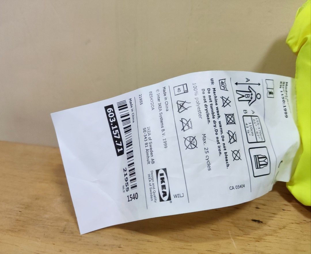 Ikea reflective Beskydda safety vest, Men's Fashion, Tops & Sets, Vests