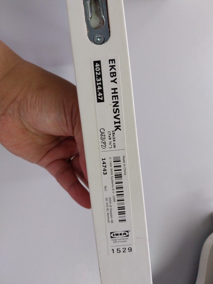 EKBY Ikea wall shelf brackets, Furniture & Home Living, Furniture, Shelves, & Racks on