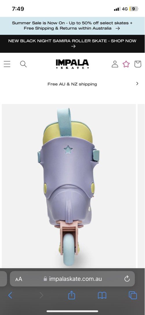 Impala Lightspeed Inline Skates Fairy Floss Fairy Floss / 8 / EU 39