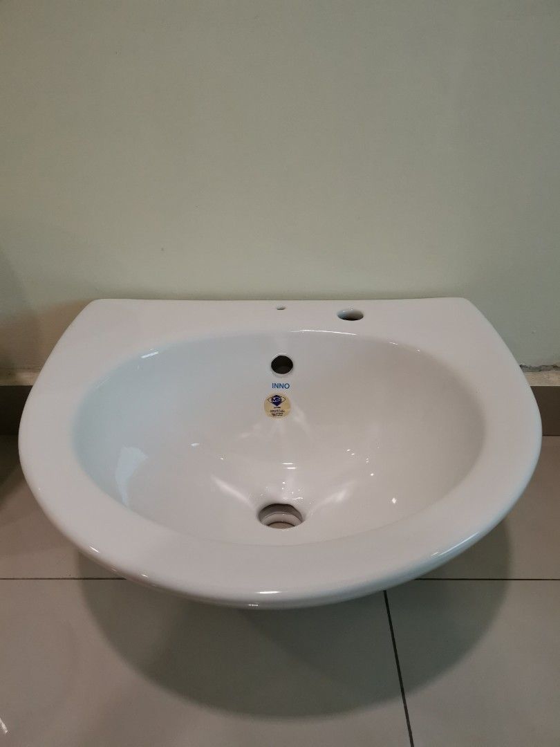 INNO brand new toilet bowl and basin set, Furniture & Home Living