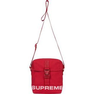 IN STORE NOW! Supreme Field Messenger Bag in Red $180