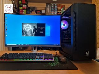 Intel I5 10400F GTX 1660TI Acer Nitro Gaming Monitor Fullset Budget PC