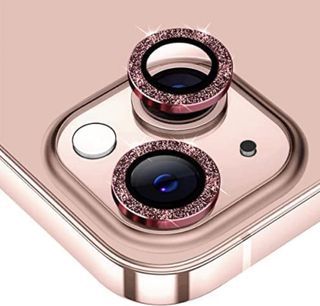 iPhone 13 camera lens pink diamond protector