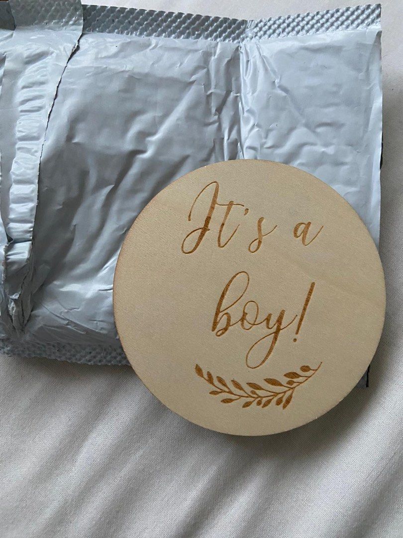 Its a boy sign, Babies &amp; Kids, Babies &amp; Kids Fashion on Carousell