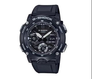 Jam Tangan Analog-Digital G-Shock GA-2000S-1A Hitam Preloved Original