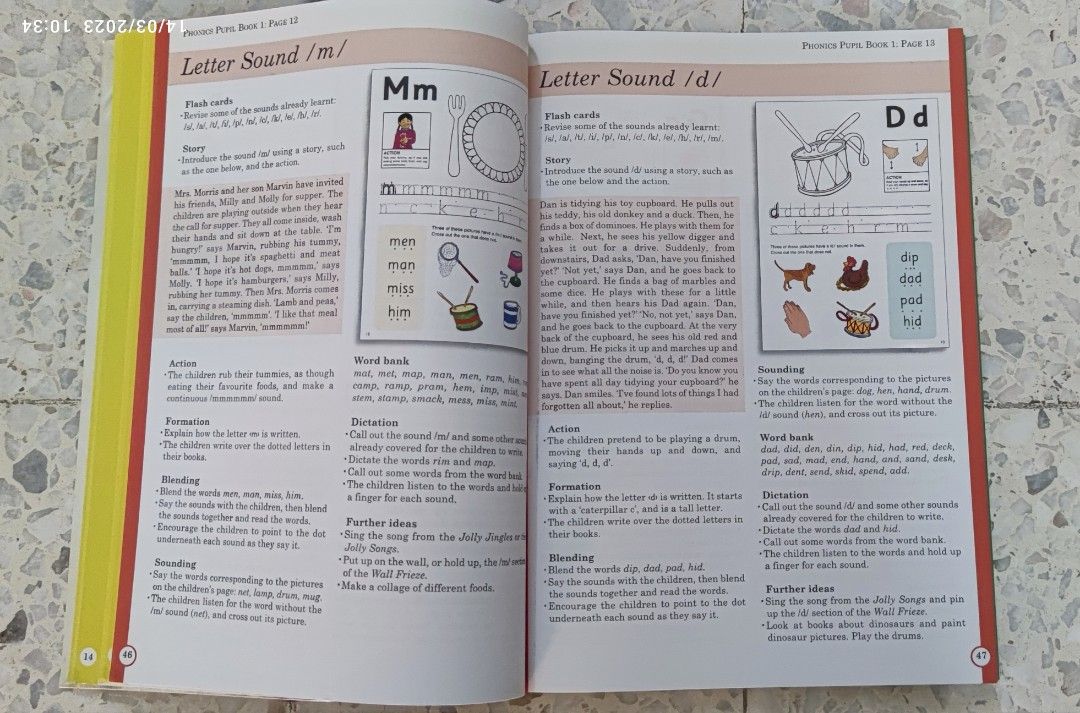 Jolly Phonics Teacher's Book, Hobbies & Toys, Books & Magazines