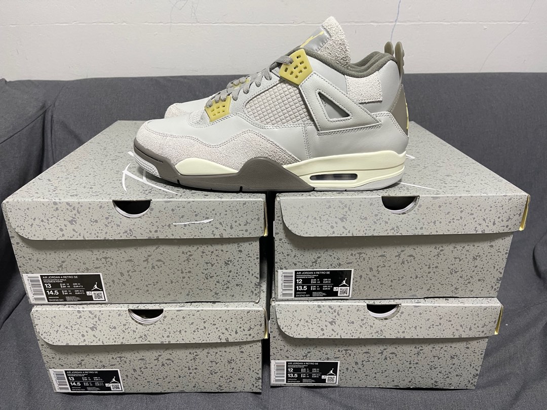 Jordan 4 Craft Photon Dust (US 12/13), Men
