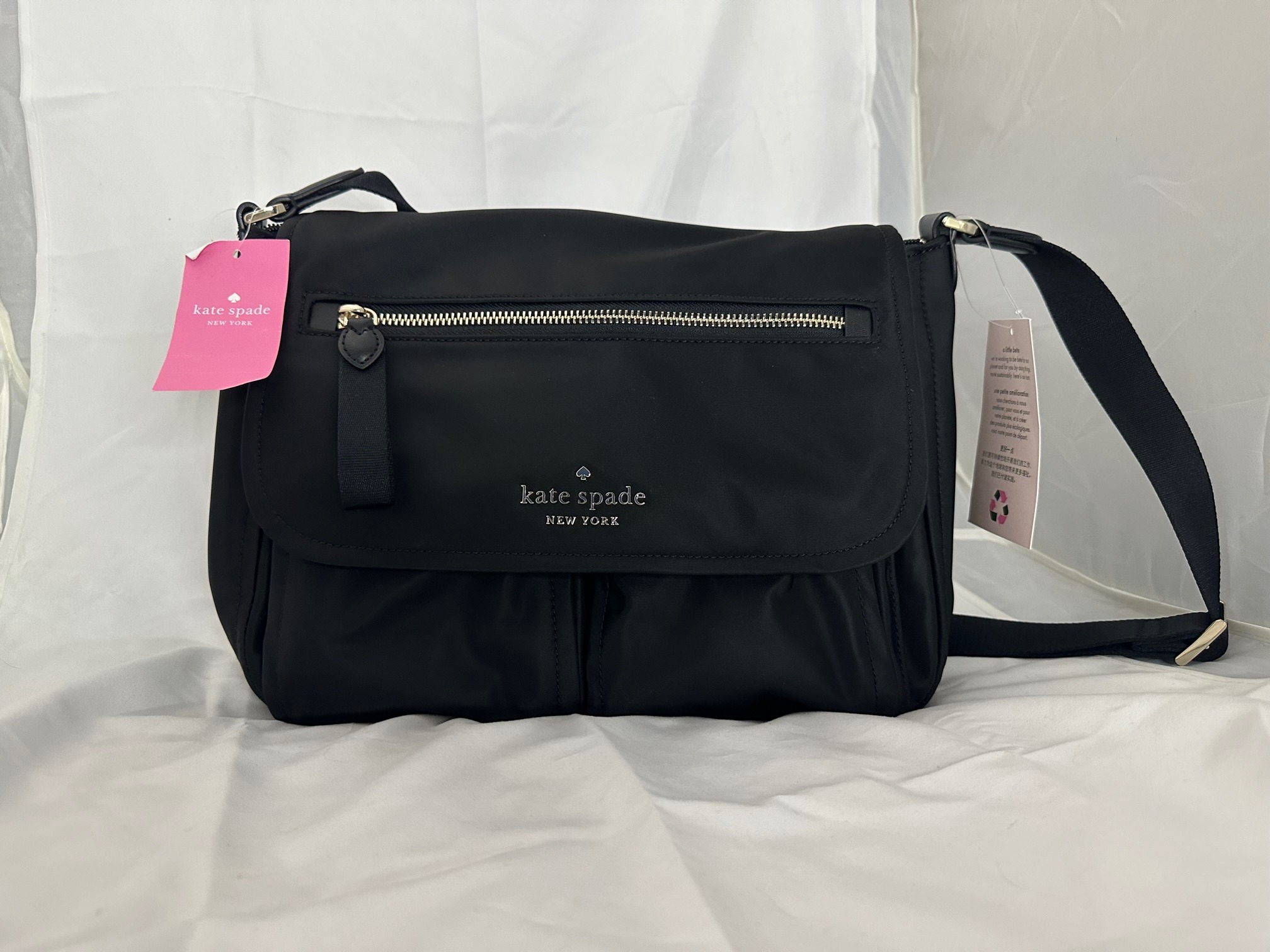 Kate spade messenger bag nylon hotsell