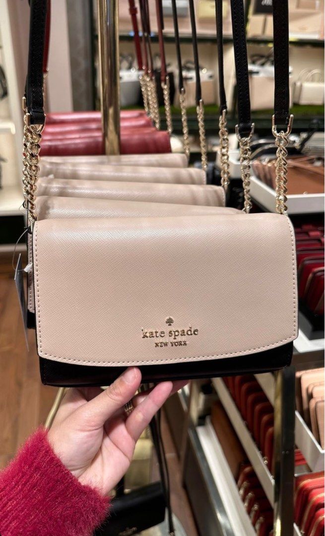 Kate Spade Staci Small Flap Crossbody, Luxury, Bags & Wallets on Carousell