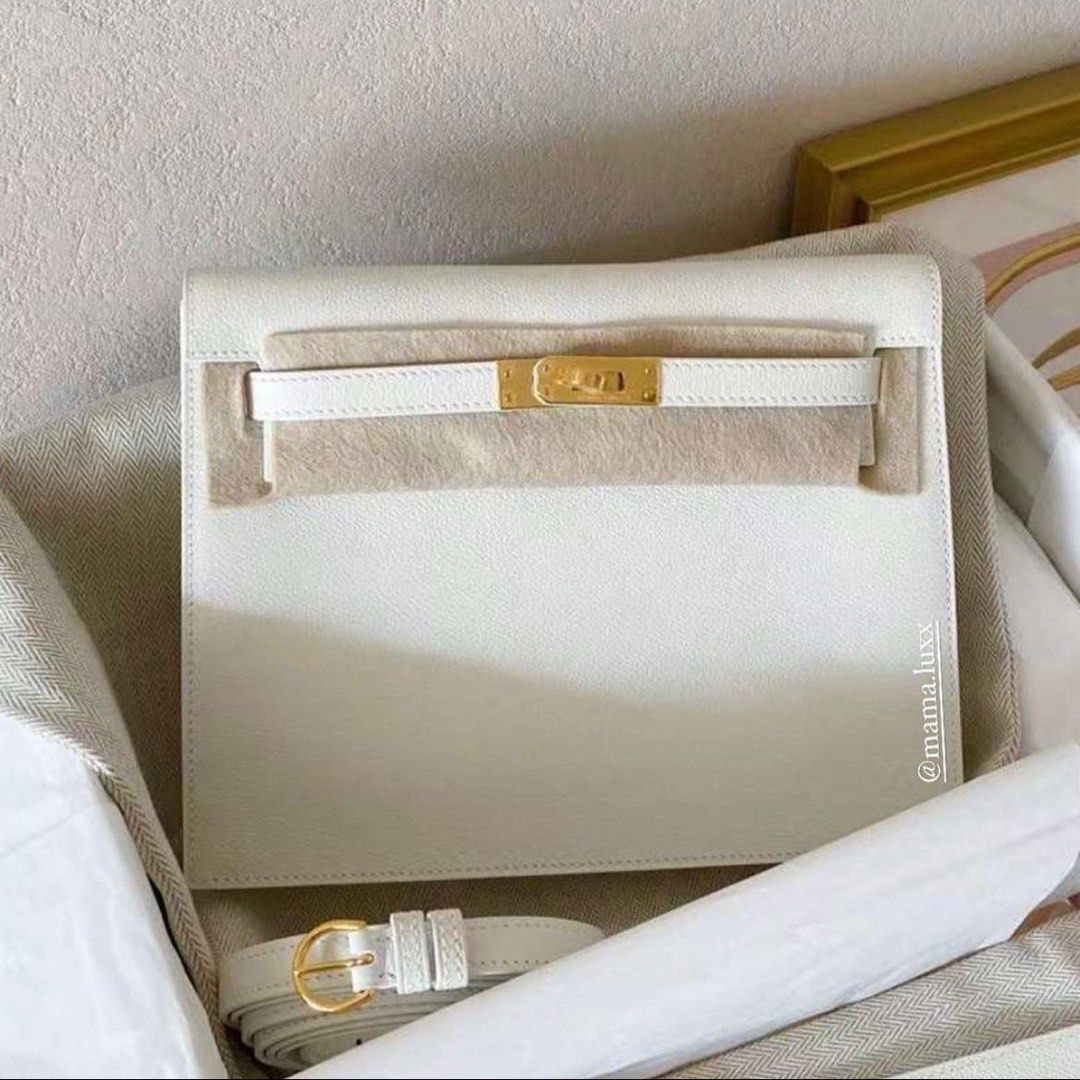 Hermes kelly pochette, Luxury, Bags & Wallets on Carousell
