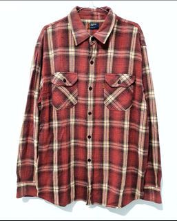Kemeja Flanel Levi's Red vintage