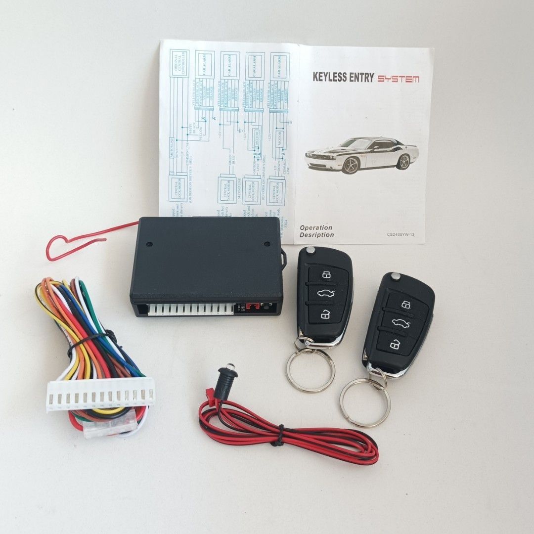 keyless entry sistem mobil doorlock mobil door lock pintu otomatis ...