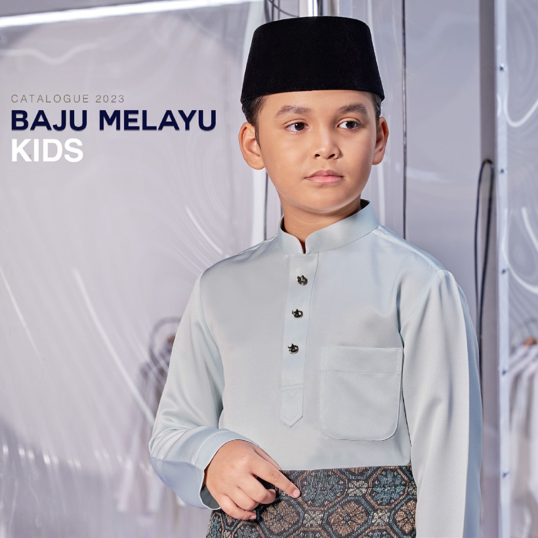 Kids Baju Melayu Bulan Bintang Hari Raya, Babies & Kids, Babies & Kids