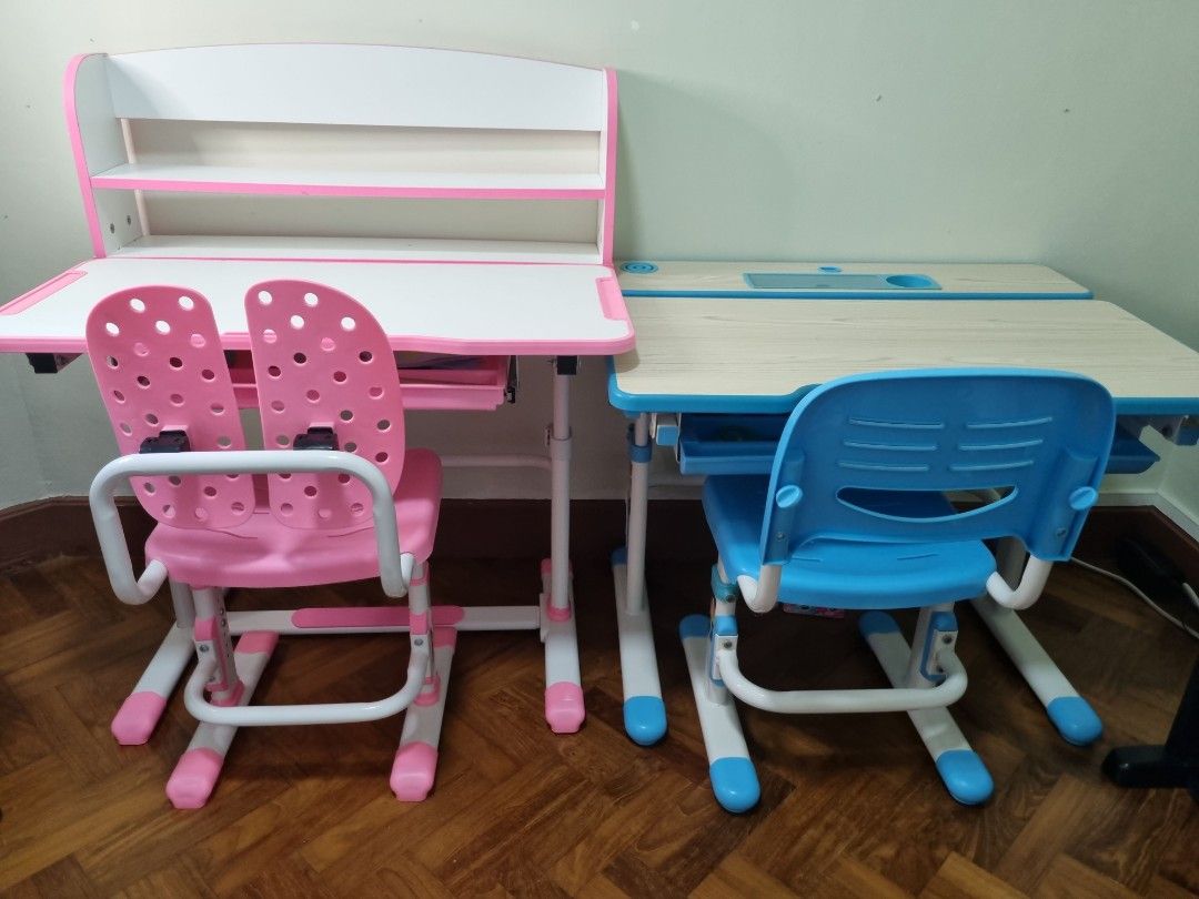 Kids study table and chair, Babies & Kids, Baby Nursery & Kids
