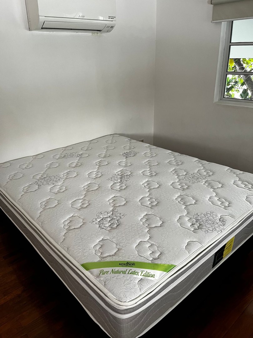 King Koil Queen Mattress 8.5/10, Furniture & Home Living, Furniture