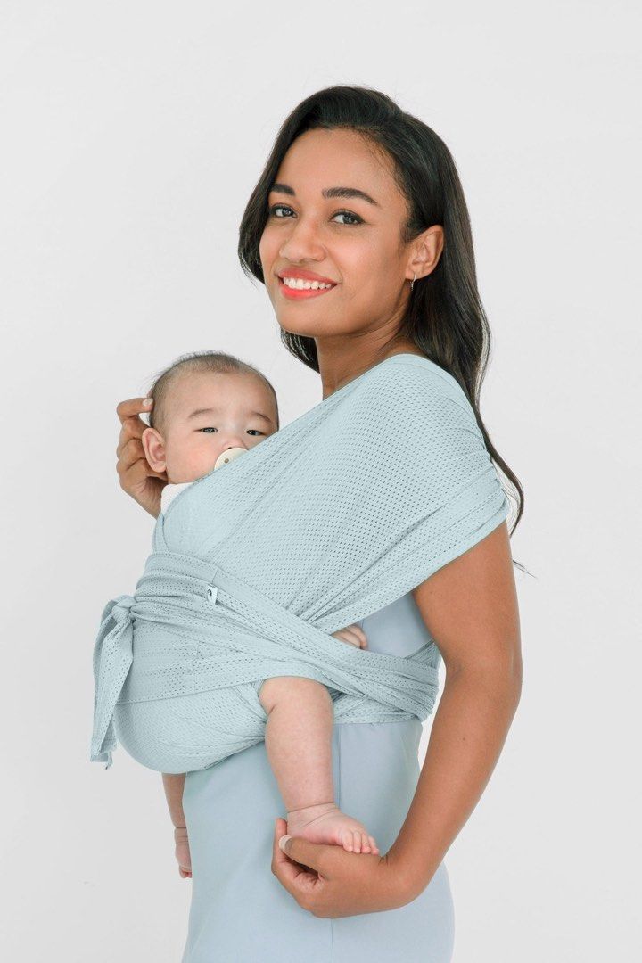 Summer Baby Wearing Carriers Konny Baby Carrier Summer Mint