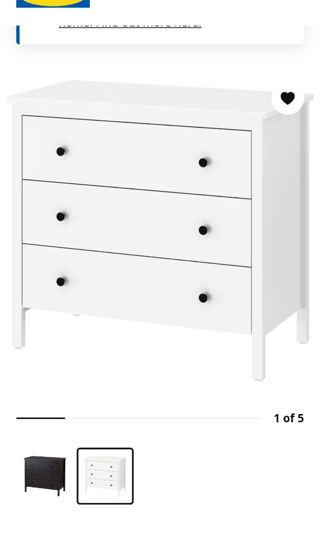 Koppang Chest of Drawers, Furniture & Home Living, Furniture, Shelves