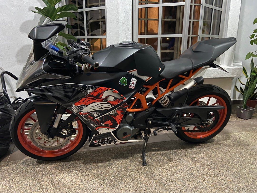 Ktm rc 250 shop black