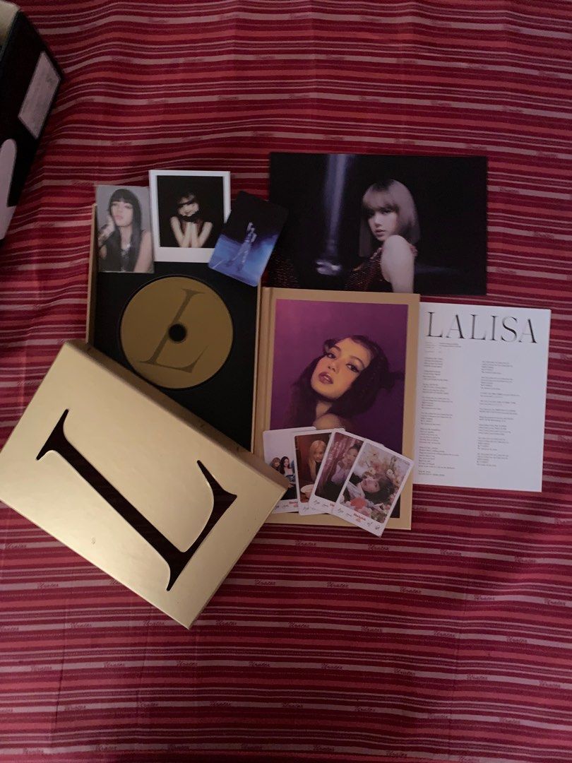 LALISA ALBUM (Gold) (Category: CDs & DVDs) located in Quezon City. Submitted by holena (Listing ID 1171146176, Image 2). Description: Complete inclusion Unsealed .
