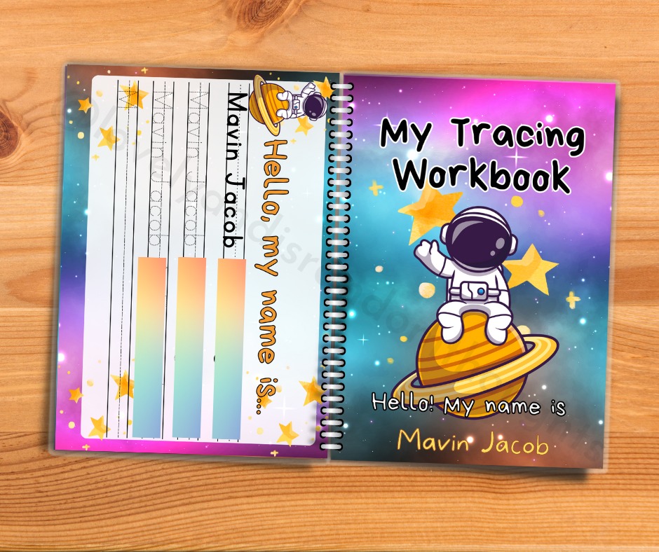 Laminated My Tracing Workbook Hand Writing Practice Free Laminated Name