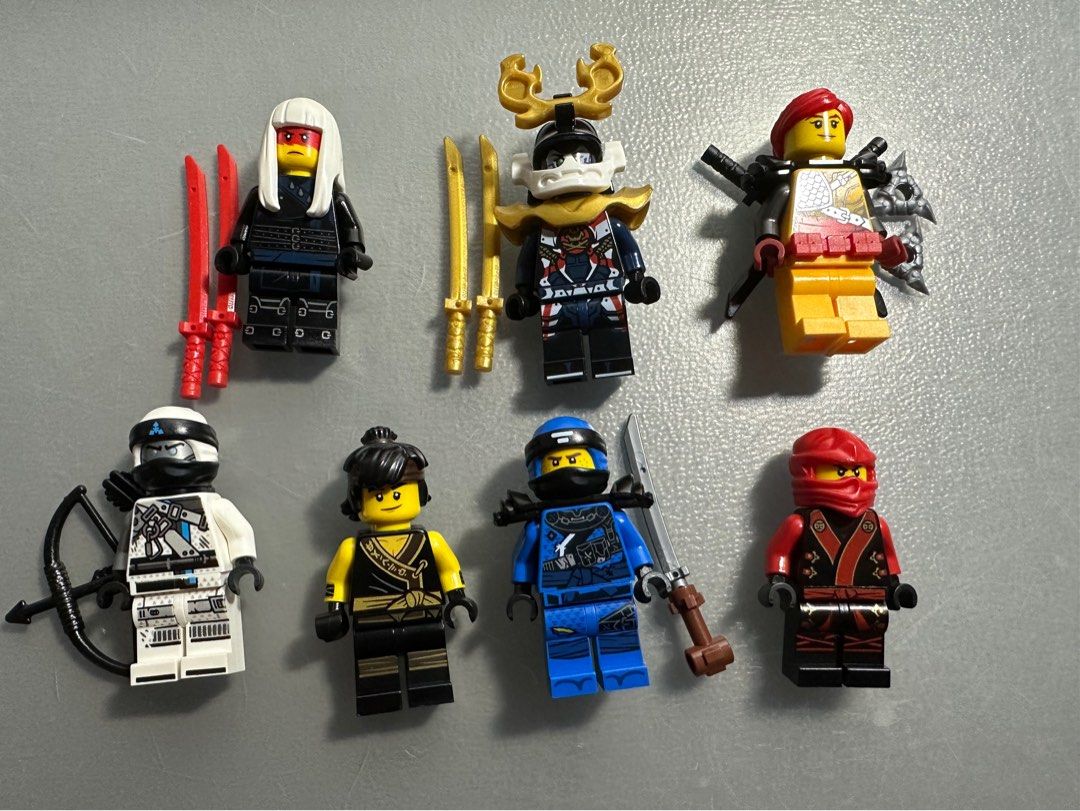 Lego Ninjago Harumi Jay Kai Skylor Kane Cole Minifigure, Hobbies & Toys,  Toys & Games On Carousell