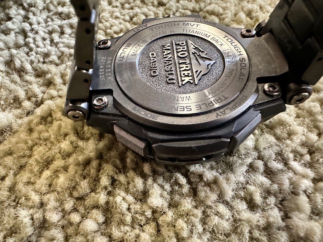 Limited Casio ProTrek Manaslu 2018 Sapphire Glass Blue Moment