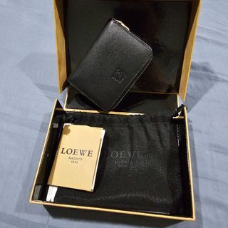 LOEWE billetro con cremallera small leather wallet